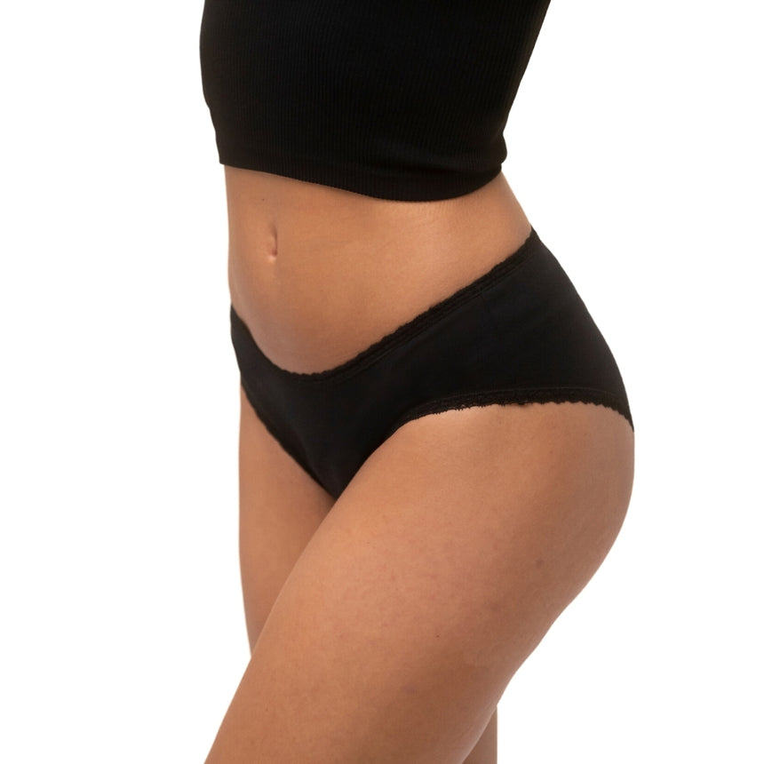 Shorty menstruel ALMA - BLACK ONYX