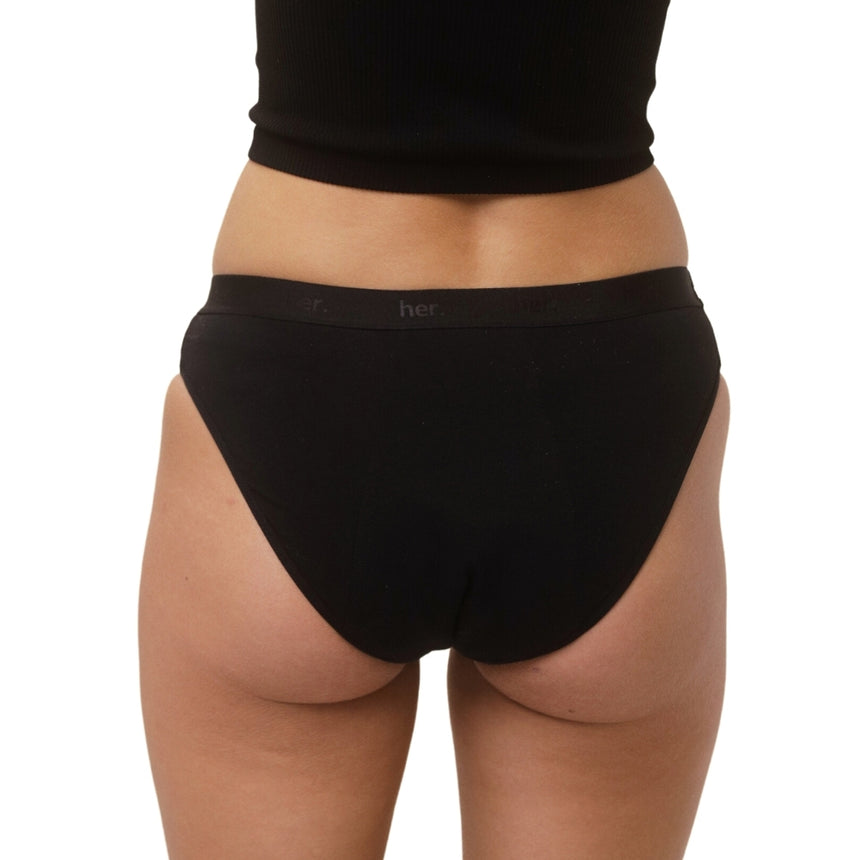 Culotte menstruelle JOY - BLACK ONYX