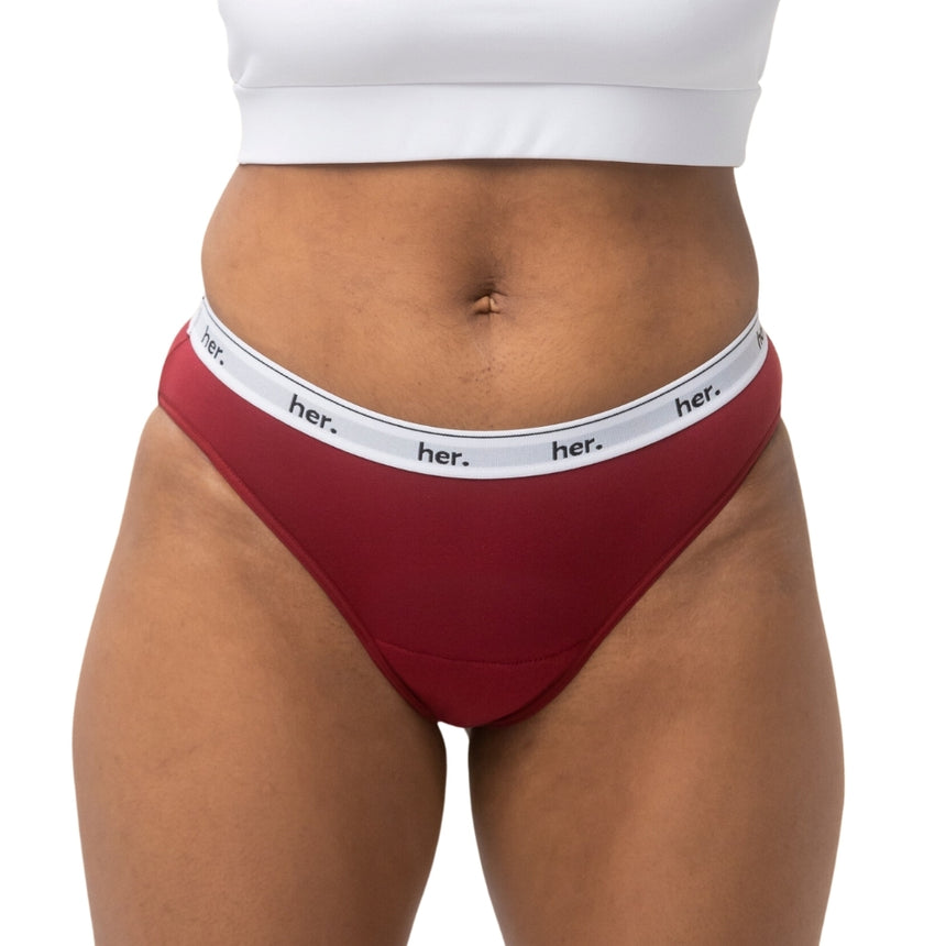 Culotte menstruelle JOY - BIKING RED